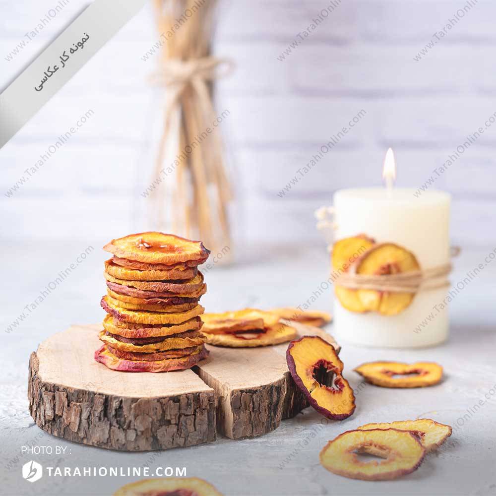 عکاسی از میوه خشک - شلیل